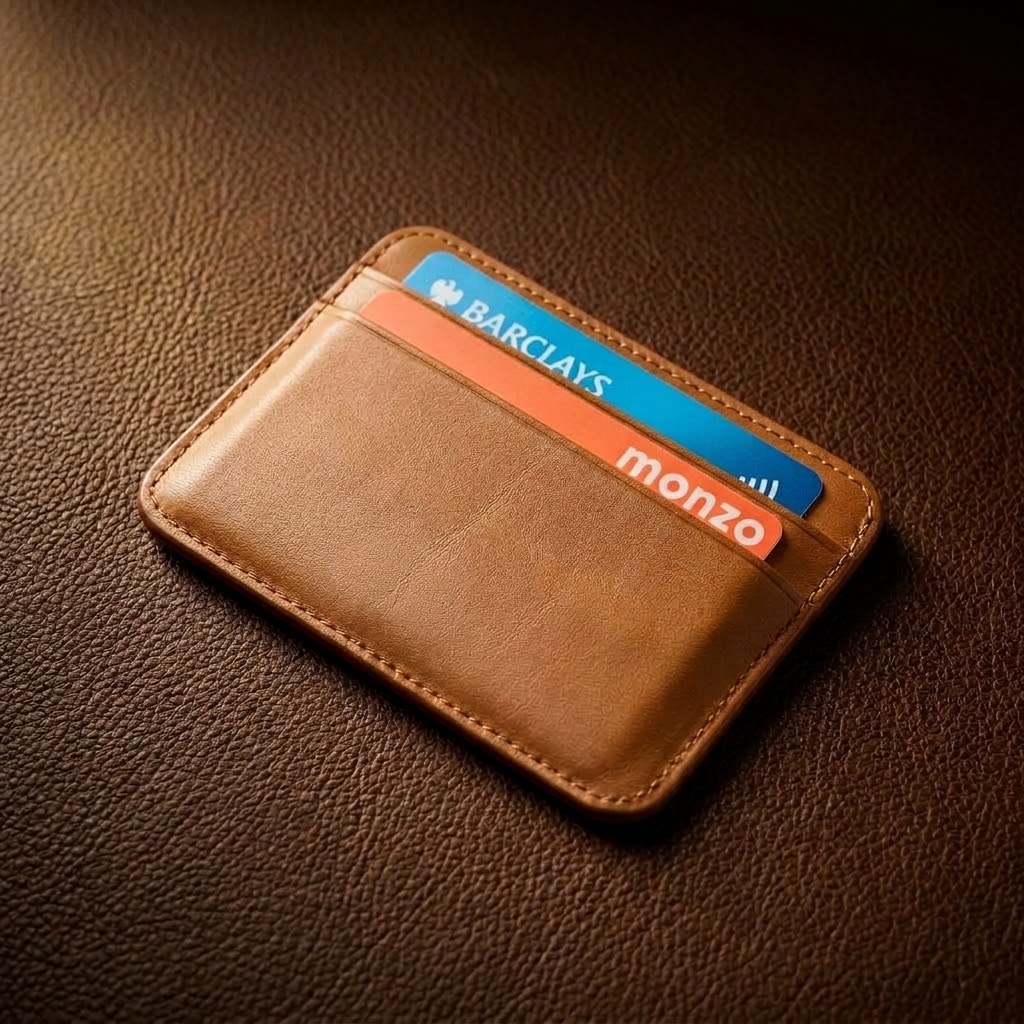 Card Holder 07 — handmade wallets & card holders by SKIN UP leather manufacturers, Lahore